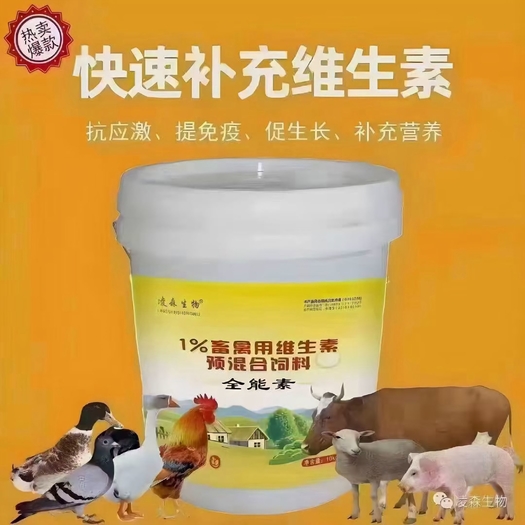 河南郑州复合多维买一送一畜禽补充多维和微量元素抗应激提高抗病力